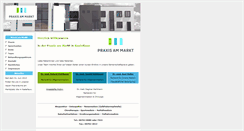 Desktop Screenshot of praxis-am-markt.net