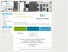 Tablet Screenshot of praxis-am-markt.net